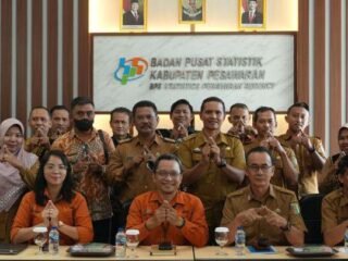 BPS Pesawaran Canangkan Desa Cantik 2026 dan Kukuhkan Agen Statistik Desa