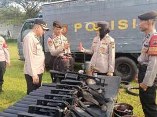 Tingkatkan Kemampuan, Polres Purbalingga Terus Gelar Latihan Dalmas