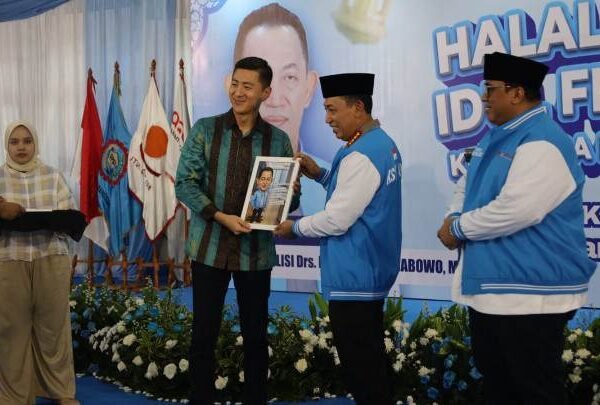 Hadiri Halal Bihalal KSPSI, Kapolri Tegaskan Perkuat Sinergi Buruh dan Pengusaha