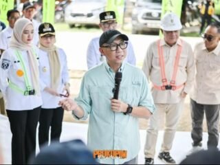 Bupati dan Wakil Bupati Pesawaran Dampingi Gubernur Tinjau Pelebaran Jalan Wisata Pesisir