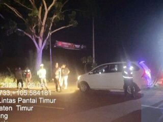 Respon Aduan Melalui Call Center 110, Polres Lampung Timur Bubarkan Aksi Balap Liar di Jalintim Sukadana Tengah