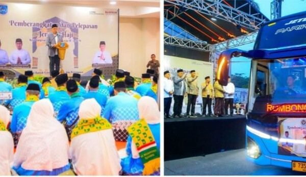 393 Jemaah Haji Kloter Pertama di Lepas, Benyamin Pastikan Fasilitas dan Pendampingan Optimal