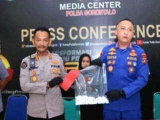 Gagalkan Penyelundupan Bahan Kimia Asal Filipina, Polda Gorontalo Sita 1,9 Ton Sianida