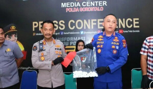 Gagalkan Penyelundupan Bahan Kimia Asal Filipina, Polda Gorontalo Sita 1,9 Ton Sianida