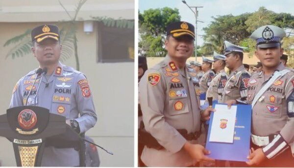 Kapolres Cianjur Ganjar Penghargaan Sejumlah Personel dan Masyarakat Berprestasi