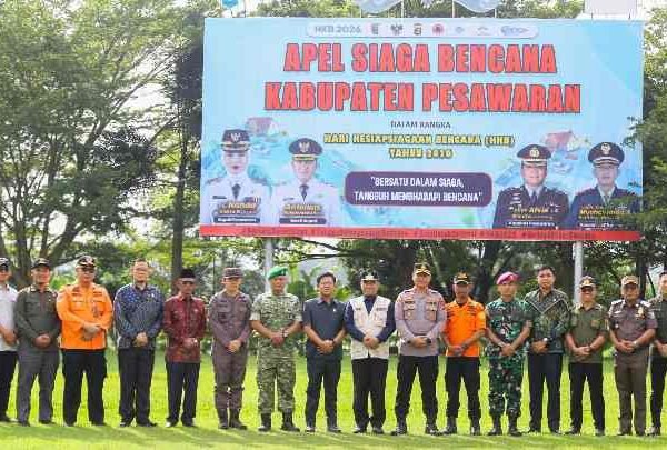 Gelar Apel Siaga Bencana, Pemkab Pesawaran Perkuat Kesiapsiagaan Hadapi Ancaman Bencana