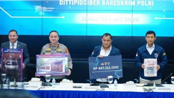 Polri Bongkar Jaringan Penjualan Phishing Tools, Kerugian Capai Rp350 Miliar
