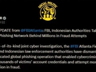 Ungkap Sindikat Siber W3LL Store, Polri dan FBI Sebut Otaknya Pemuda Asal Kupang