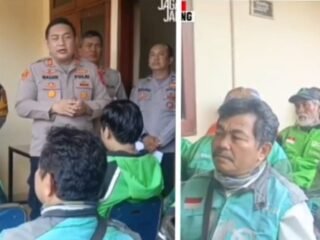 Jumat Peduli, Polsek Pamulang Hadir dan Berbagi Untuk Masyarakat