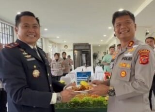 Jalin Sinergitas, Kapolres Cianjur Hadiri Tasyakuran Hari Bakti Pemasyarakatan ke-62