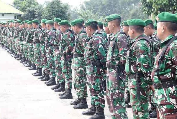 Jaga Kondusivitas Wilayah, Kodim 0429/Lamtim Siagakan 1 SSK Pasukan Antisipasi May Day 2026