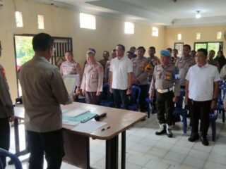 Jabat Kapolsek Umpu Semenguk, AKP Tosira Siap Berantas Peredaran Narkotika