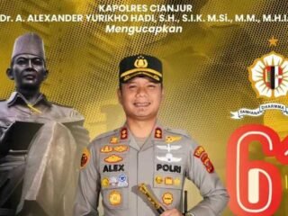 Kapolres Cianjur Ucapkan Dirgahayu ke-61 Lemhannas RI, Dukung Penguatan Ketahanan Nasional Menuju Indonesia Emas 2045