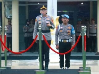 Kapolres Lampung Timur Pimpin Upacara Hari Kebangkitan Nasional ke-118