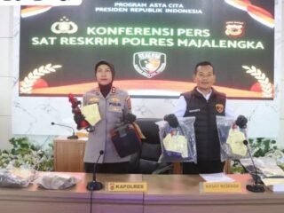 Polres Majalengka Bekuk Komplotan Maling Emas Modus Pemeriksaan Kesehatan Gratis