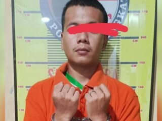 Kedapatan Bawa Sabu, Warga Aceh Timur di Borgol Polisi di Tanjung Pura