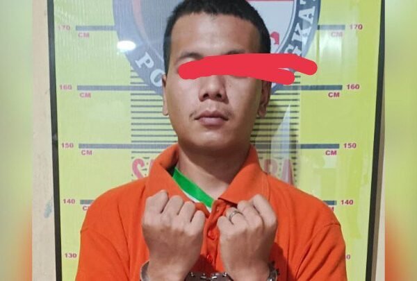 Kedapatan Bawa Sabu, Warga Aceh Timur di Borgol Polisi di Tanjung Pura