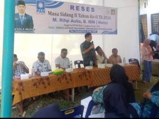 DPRD Langkat Fraksi PAN Gelar Reses di Desa Paya Perupuk