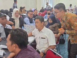 Dinas Koperasi dan UKM Tangsel Gelar Pendampingan Penyusunan Laporan RAT KKMP