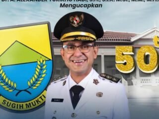 Kapolres Cianjur Ucapkan Selamat Ulang Tahun ke-50 Wakil Bupati Cianjur