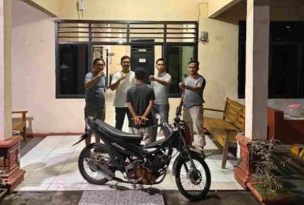 Curi Motor di Way Kanan, Pria Asal Tubaba di Amankan Polsek Way Tuba