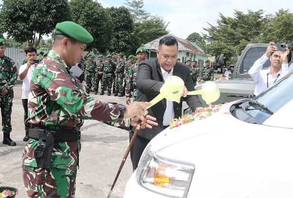 Perkuat Layanan Kesehatan, Kodim 0429/Lamtim Terima 1 Unit Ambulance Dari BRI