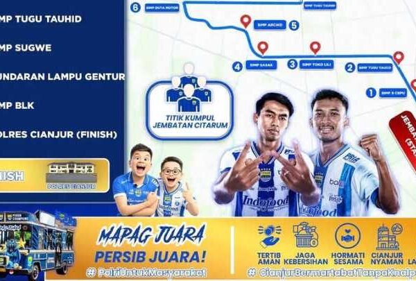 Polres Cianjur Siap Amankan dan Meriahkan Kegiatan Mapag Juara Persib Bandung