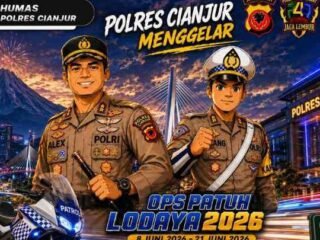 Polres Cianjur Gelar Operasi Patuh Lodaya 2026, Ajak Masyarakat Tingkatkan Disiplin Berlalu Lintas