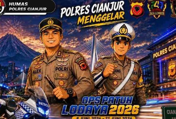 Polres Cianjur Gelar Operasi Patuh Lodaya 2026, Ajak Masyarakat Tingkatkan Disiplin Berlalu Lintas