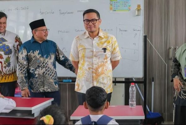 Tinjau SDN Babakan 01 Tangsel, Pilar Tekankan Kebersihan dan Keamanan Sekolah Jadi Prioritas