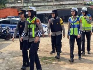 Tim SIKOP LAMTIM Gelar Patroli Janji Jaga, Ajak Warga Manfaatkan Call Center 110