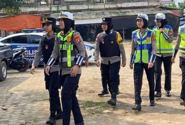 Tim SIKOP LAMTIM Gelar Patroli Janji Jaga, Ajak Warga Manfaatkan Call Center 110