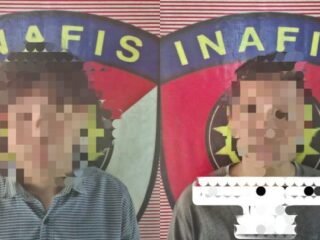 Aksinya Sempat Viral di Media Sosial, Dua Pelaku Curas Akirnya Serahkan Diri ke Polres Lampung Timur