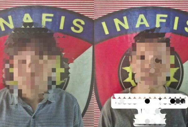 Aksinya Sempat Viral di Media Sosial, Dua Pelaku Curas Akirnya Serahkan Diri ke Polres Lampung Timur