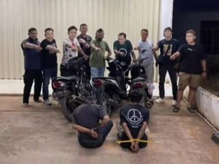 Tim Gabungan Tekab 308 Ungkap Kasus Curanmor di Way Jepara, 2 Pelaku Ditangkap
