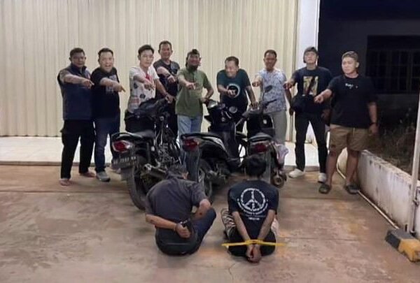 Tim Gabungan Tekab 308 Ungkap Kasus Curanmor di Way Jepara, 2 Pelaku Ditangkap