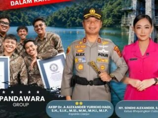 Gandeng Pandawara Group, Polres Cianjur Gelar Aksi Bersih Waduk Jangari