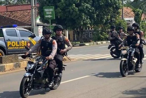 Patroli “Janji Jaga” Sat Samapta Polres Lampung Timur Perkuat Keamanan Wilayah