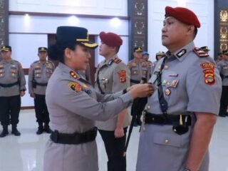 Kapolres Lampung Timur Pimpin Sertijab, IPTU M. Iksir Resmi Jabat Kasat Reskrim Baru