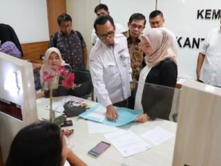 Stranas PK Verifikasi Implementasi Penguatan Integritas Layanan di Empat Kantor Pertanahan Provinsi Banten