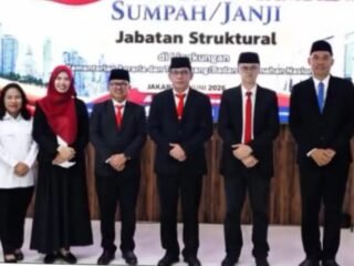 Kanwil BPN Banten Lantik Pejabat Struktural, Perkuat Kinerja dan Pelayanan Pertanahan