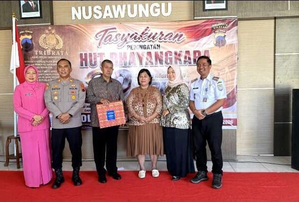 Tasyakuran HUT Bhayangkara ke-80, Polsek Nusawungu Perkuat Sinergi Jaga Kondusivitas Wilayah