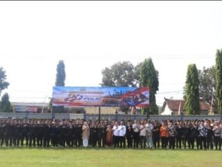 Peringati Hari Bhayangkara ke-80, Polres Lampung Timur Gelar Upacara