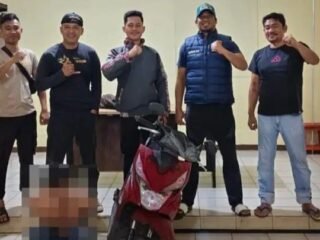 Masuk Lewat Ventilasi dan Gasak 2 Motor, Pria Asal Lampung Utara Ditangkap Polsek Umpu Semenguk