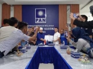 PAN Tetapkan Galang Putra Rahman Calon Tunggal Wakil Bupati Way Kanan