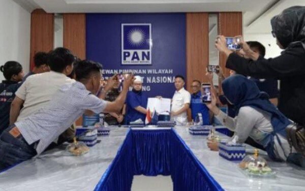 PAN Tetapkan Galang Putra Rahman Calon Tunggal Wakil Bupati Way Kanan