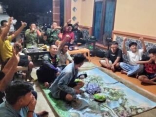 Rumah Warga di Lampung Timur Jadi Stadion Nobar Ajang Piala Dunia