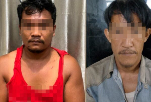 Curi Besi Rel Kereta Api Senilai Miliaran, Dua Pria di Way Kanan Ditangkap Tim Tekab 308
