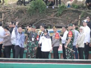 Jembatan Perintis Kodam XXI/RI Pulihkan Akses Warga Lampung Timur