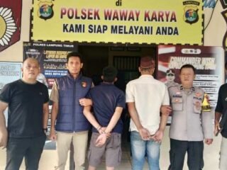Bobol Rumah Lewat Jendela, Pelaku Curat dan Penadah di Waway Karya di Tangkap Tim Tekab 308
